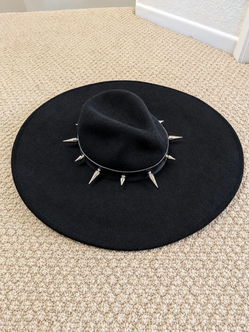 Killstar Nightshade Brim Hat 100% Wool